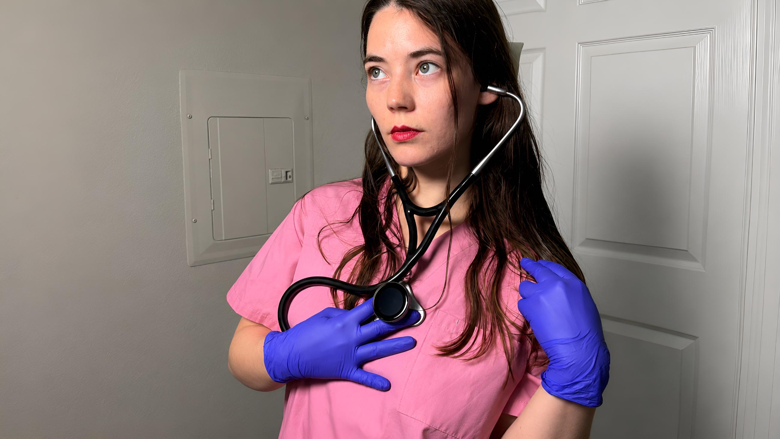 Nursebunnyy69 fake nurse bunny insinuating photoshoot analysis