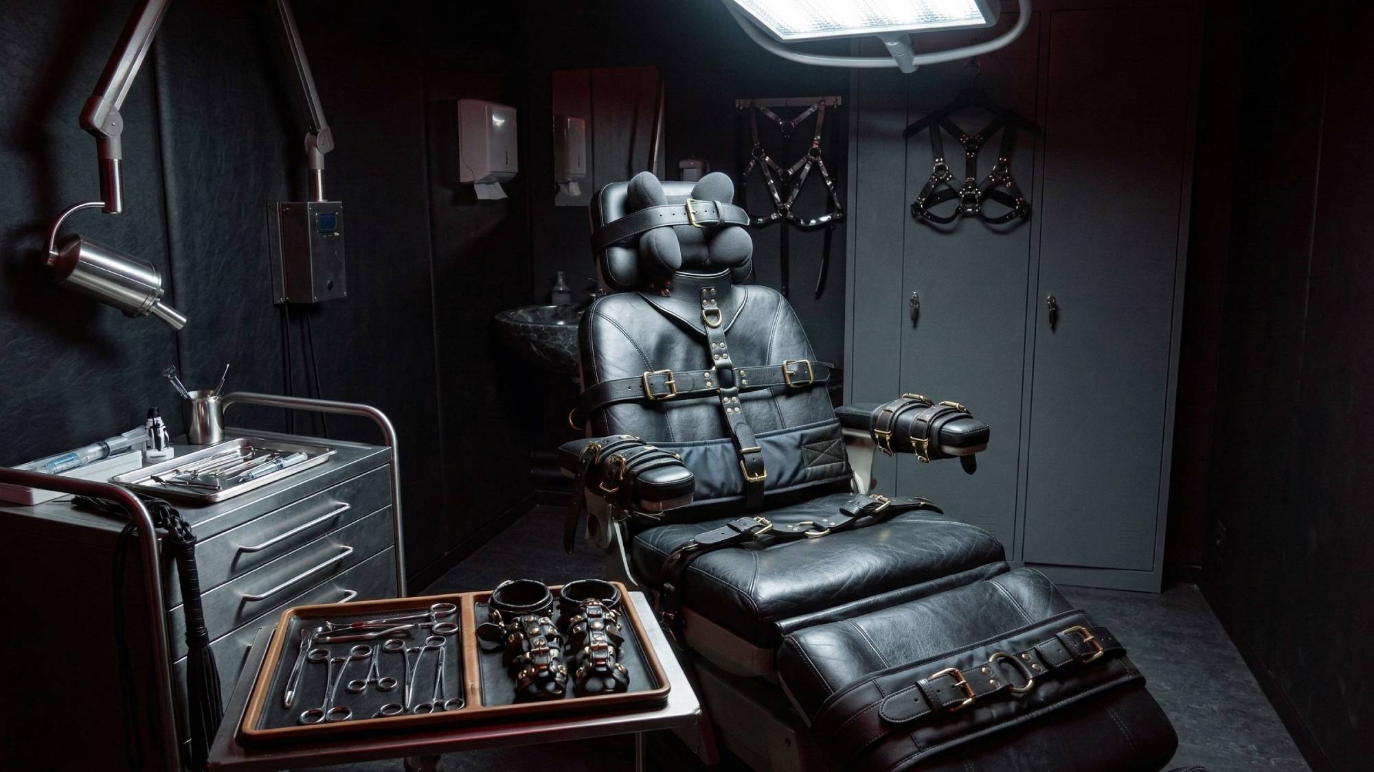 5_dental-fetish-restraint-chair_belgica_amara_clinic_fetmedical_elite_fetmed_experience_bdsm_medical_MedicalFemdom_belgium_bdsmclinic_