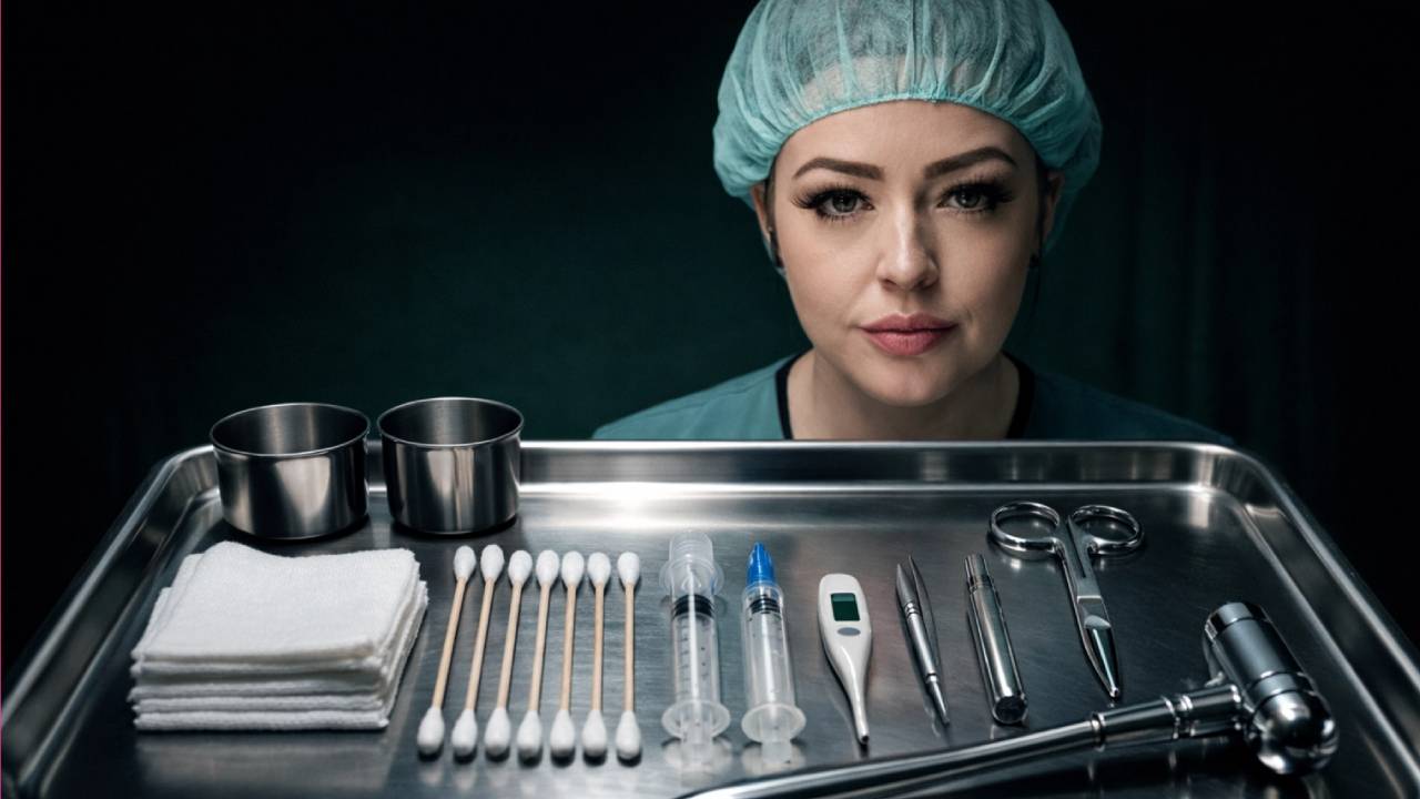 surgical-instruments-tray_belgica_amara_clinic_fetmedical_elite_fetmed_experience_bdsm_medical_MedicalFemdom_belgium_bdsmclinic